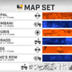 Look at the score lines. Every one of these maps was a nailbiter!